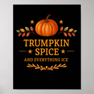 Trumpkinsche Szene und alles, was Eisfall Herbst H Poster