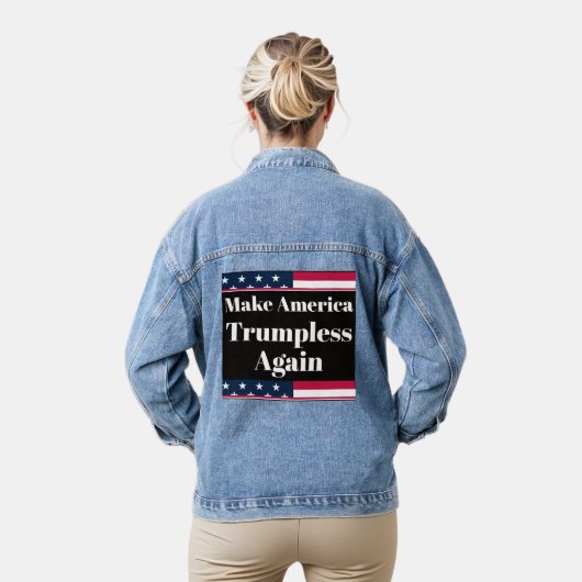 Trumpless-Denimjacke Jeansjacke (Modell)