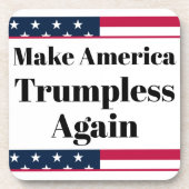 Trumpless Getränkeuntersetzer (Vorderseite)