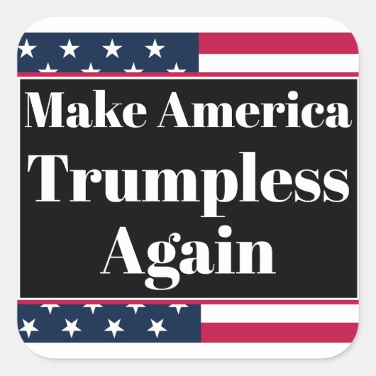 Trumpless Sticker (Vorderseite)