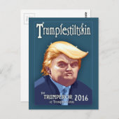 Trumplestiltskin Postkarte (Vorne/Hinten)