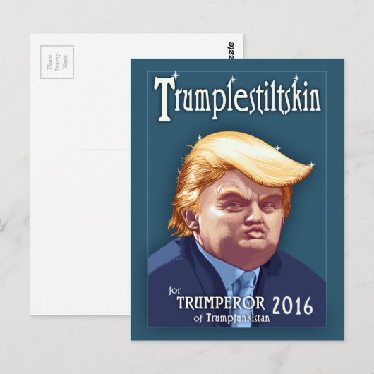 Trumplestiltskin Postkarte (Vorne/Hinten)