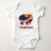 Trumplican-3 Baby Strampler (Vorderseite)
