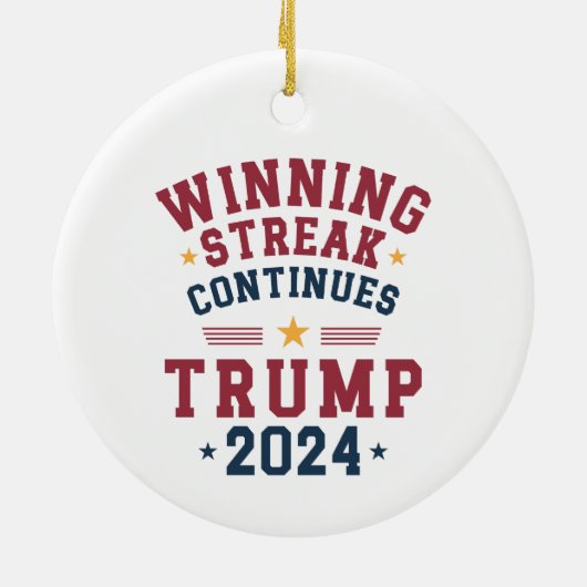 Trumplican Elephant Keramik Ornament (Hinten)