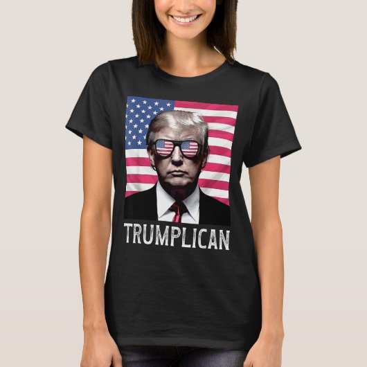 Trumplican Funny Quote Saying Phrase  T-Shirt (Vorderseite)