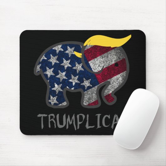 Trumplican Mausunterlage Mousepad (Mit Mouse)