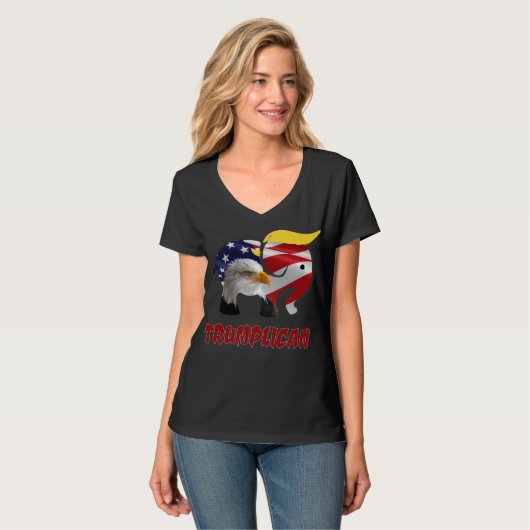 Trumplican T-Shirt (Vorderseite Vollansicht)