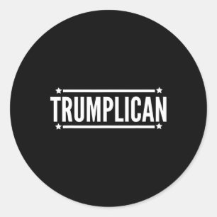 Trumplican Trump Republikaner 2020 Wahl Runder Aufkleber