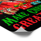 Trumpmas machen Weihnachten wieder großartig Weihn Poster (Ecke)