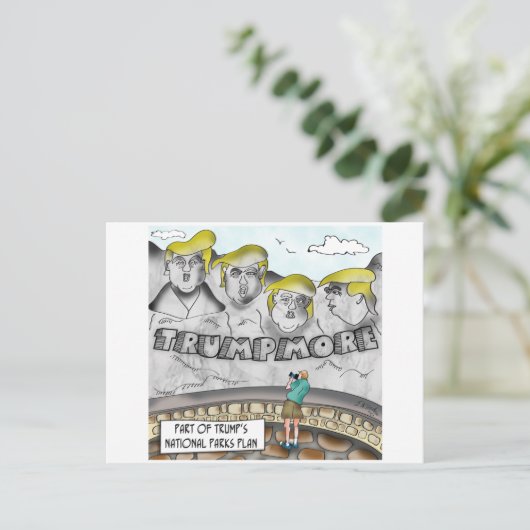 Trumpmore Postkarte (Stehend Vorderseite)