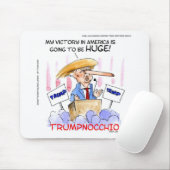 Trumpnocchio Funny Donald Trump Artikel Mousepad (Mit Mouse)