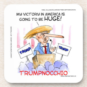 Trumpnocchio Funny Donald Trump Artikel Untersetzer