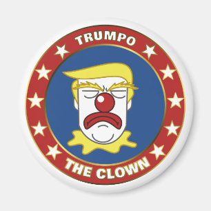 Trumpo der Clown - Donald- TrumpCartoon Magnet