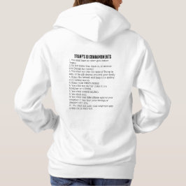 Trumps 10 Gebote Hoodie