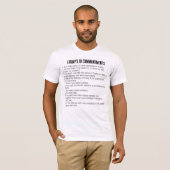 Trumps 10 Gebote T-Shirt (Vorne ganz)