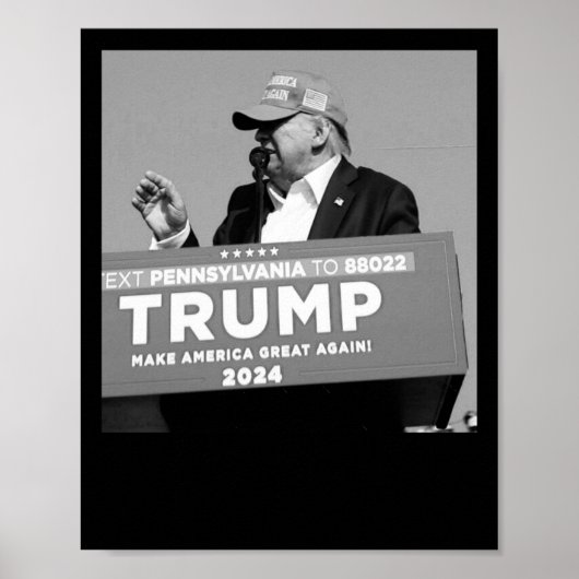 Trumps Bullet Mid Air Poster (Vorne)