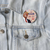Trumps Clown Show Circus - Vintage Poster Design Button (Beispiel)