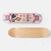 Trumps Clown Show Circus - Vintage Poster Design Skateboard (Horizontal)