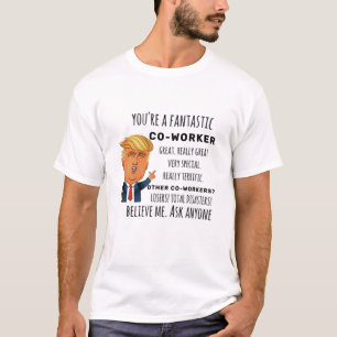 Trumps Co-Arbeiter lustiges Geburtstagsgeschenk T-Shirt
