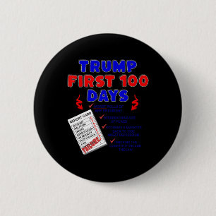 Trumps erste 100 Tage schlechteste Umfragewerte fü Button