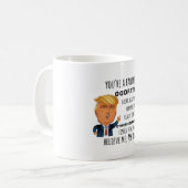 Trumps Godvater lustiges Geburtstagsgeschenk Kaffeetasse (Vorderseite Links)