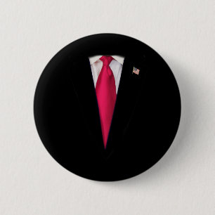 Trumps Halloween-Kostüm Button