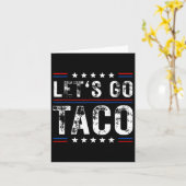 Trumps hüllen Taco immer aus Karte (Gelbe Blume)