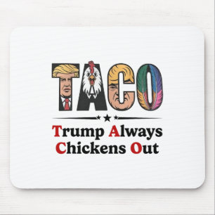 Trumps Immer Huhn Aus Taco America Vintage Mousepad