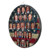 Trumps Kabinett im Weißen Haus Dartscheibe (Vorderseite rechts)