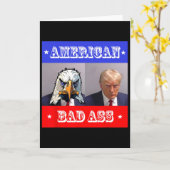 Trumps Polizeifoto Karte (Gelbe Blume)