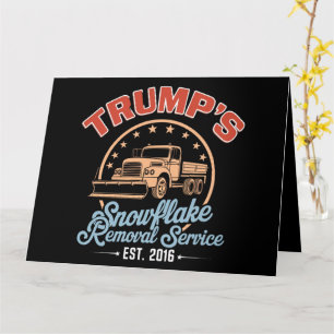 Trumps Schneebeseitigungsdienst Trump 2024  Karte