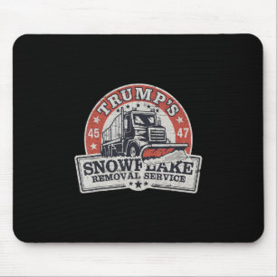 Trumps Schneeblock-Entfernungsdienst Lustiger Trum Mousepad