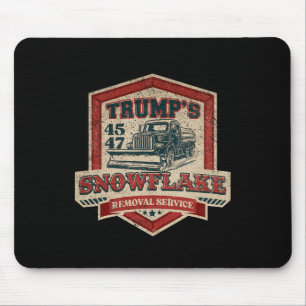 Trumps Schneeblümchen-Entfernungsdienst Lustiger T Mousepad
