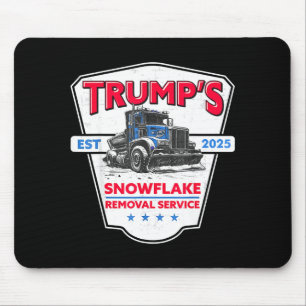 Trumps Schneefloh-Entfernungsdienst Lustiger Trump Mousepad