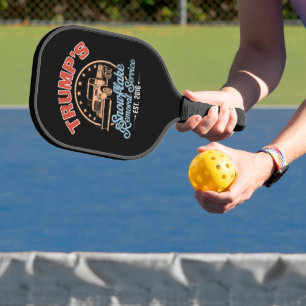 Trumps Schneefloh-Entfernungsdienst Trump 2024  Pickleball Schläger