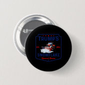 Trumps Snowflake-Entfernungsdienst Funny Trump 202 Button (Vorne & Hinten)