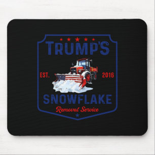Trumps Snowflake-Entfernungsdienst Funny Trump 202 Mousepad