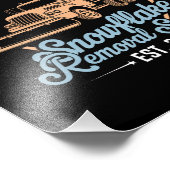 Trumps Snowflake-Entfernungsdienst Trump 2024 Fotodruck (Ecke)