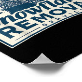 Trumps Snowflake Removal Service Funny Trump 2024 Poster (Ecke)