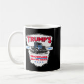 Trump's Snowflake Removal Service Funny Trump 2025 Kaffeetasse (Links)