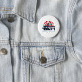 Trumps Snowflake Rmoval Service Funny Donald Trum Button (Beispiel)
