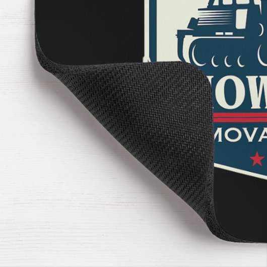 Trumps Snowflake Rmoval Service Funny Donald Trum Mousepad (Ecke)