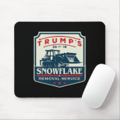 Trumps Snowflake Rmoval Service Funny Donald Trum Mousepad (Mit Mouse)
