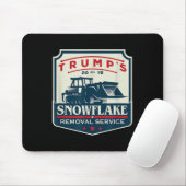 Trumps Snowflake Rmoval Service Funny Donald Trump Mousepad (Mit Mouse)