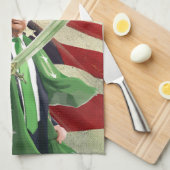 Trumps St. Paddy Geschirrtuch (Viertel Falte)