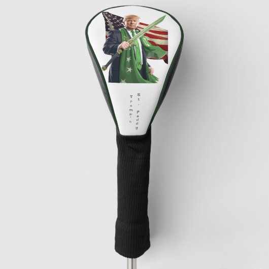 Trump's St. Paddy Golf Headcover (Vorderseite)