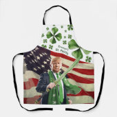 Trumps St. Paddy Schürze (Vorderseite)