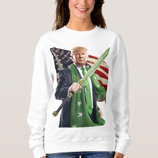 Trumps St. Paddy Sweatshirt (Vorderseite)