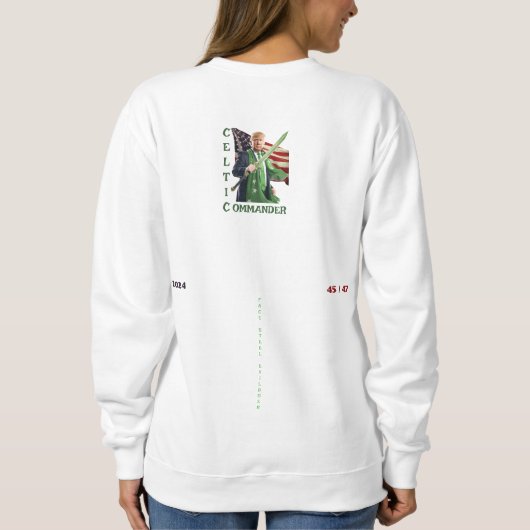 Trumps St. Paddy Sweatshirt (Rückseite)