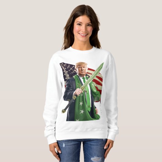 Trumps St. Paddy Sweatshirt (Vorne ganz)